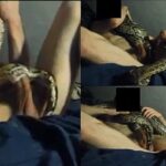 Man fucks a snake