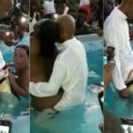 Fake pastor fucks “demons” out of a BBW in front of congregants