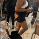 Zodwa Wabantu wannabe walks naked in a clus