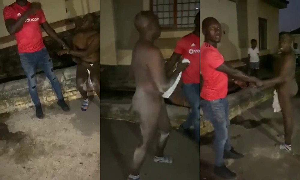 Husband beats up sponsor he found fucking his wife