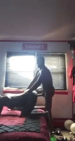Bald slender man shows no mercy to pussy