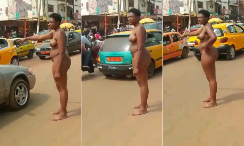 Woman runs mad after getting off a sponsor’s car
