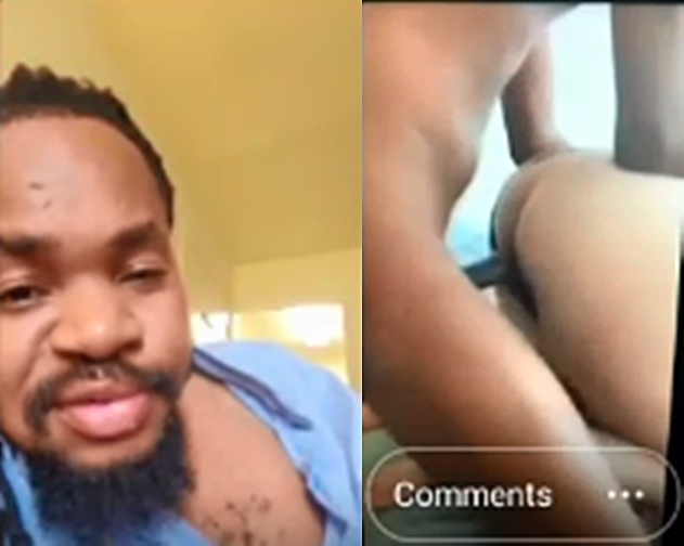 Socialite Mandla aka Baba Bonzo shares sextape on Instagram live