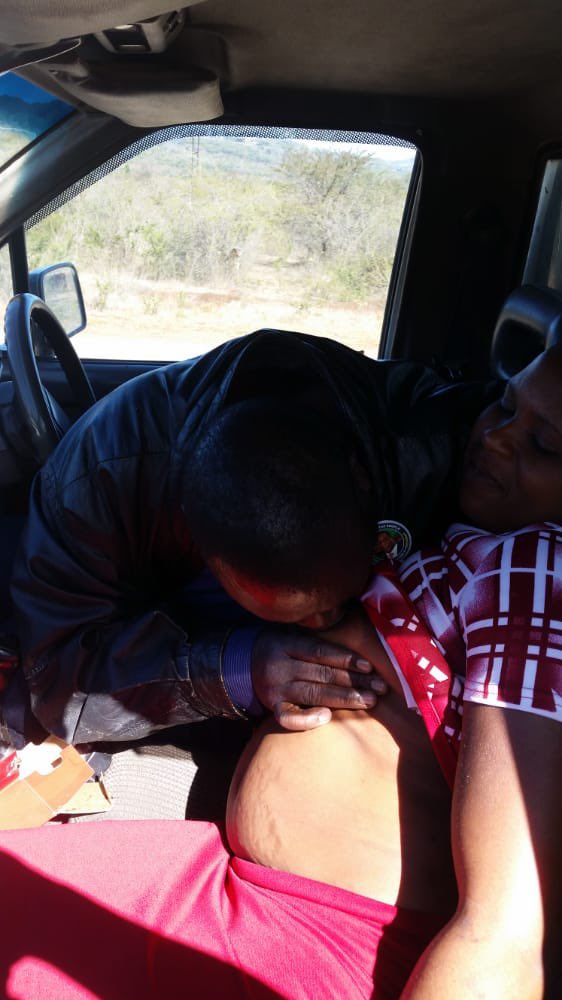Chief Mpakwa caught fondling girlfriend’s titties
