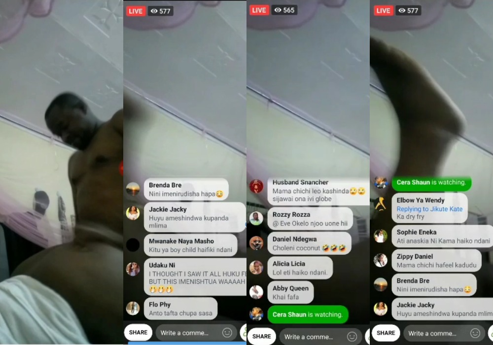 Couple fucks live on the internet