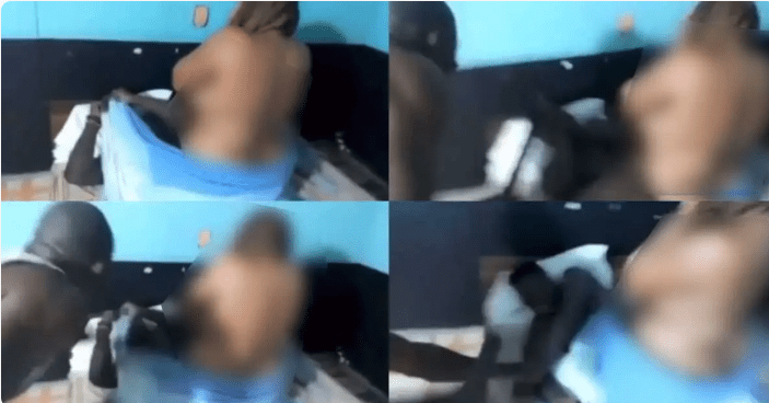 Husband bust his wife getting fucked by her work colleague