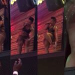 Zodwa Wabantu removes her thong on stage showing off her pussy