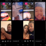 Mandla fucks a beautiful white girl on Instagram live