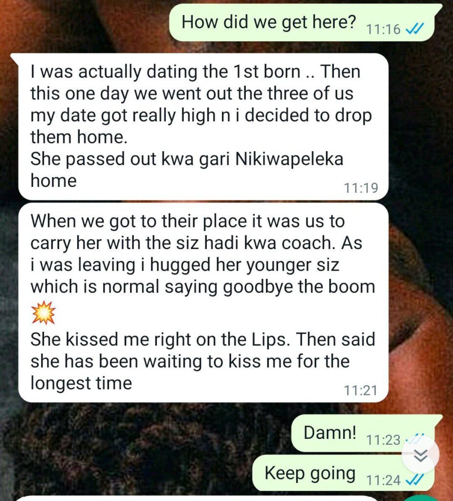 Man is in love with two sisters