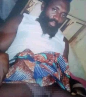 Man chops off his balls to serve a higher purpose