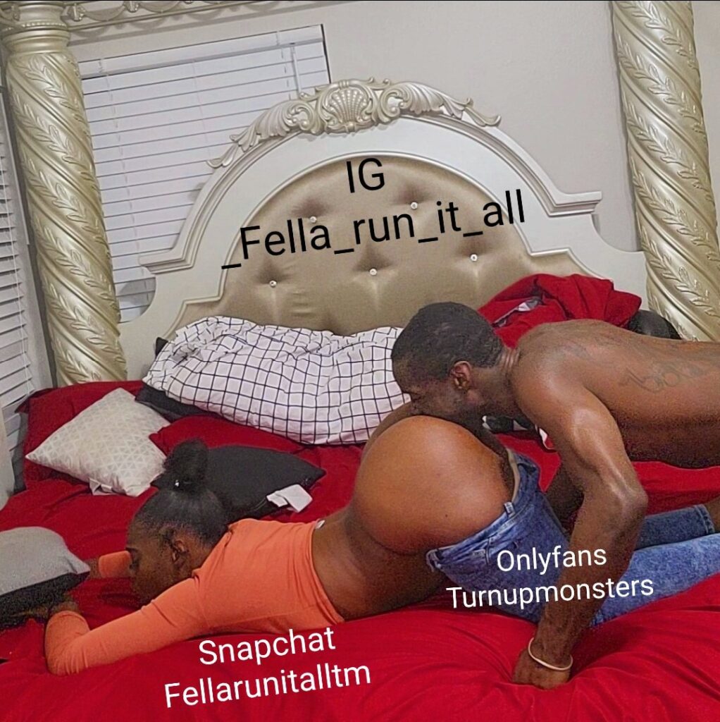In Pictures: Fella Run It All eating up the pussy and owning it