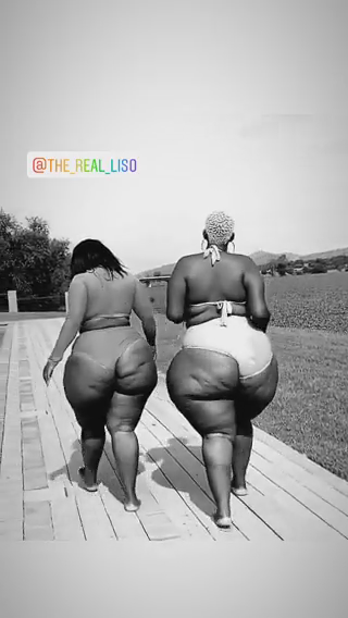 Liso and Zama the Butt has our open jaws on the floor with their huge asses