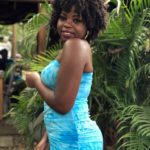 Beautiful in a dress! Ogopa steps out in beautiful dress
