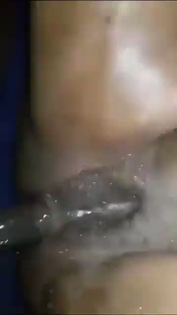 BBW fucked so hard in the ass but she squirted like a fountain