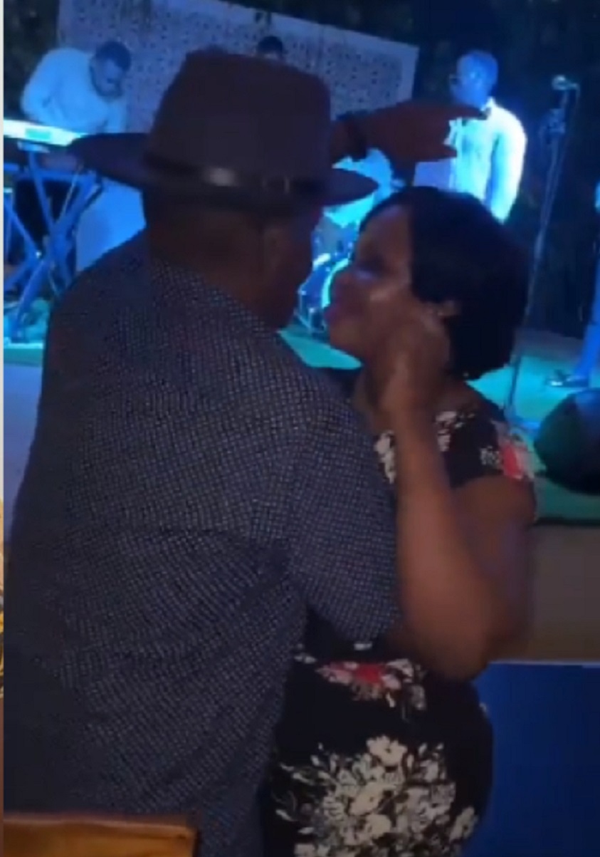 The man dancing with a fellow man who was clearly into him thinking he was a woman.