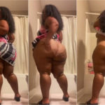 14 beautiful seconds of Pinky shaking her fat ass