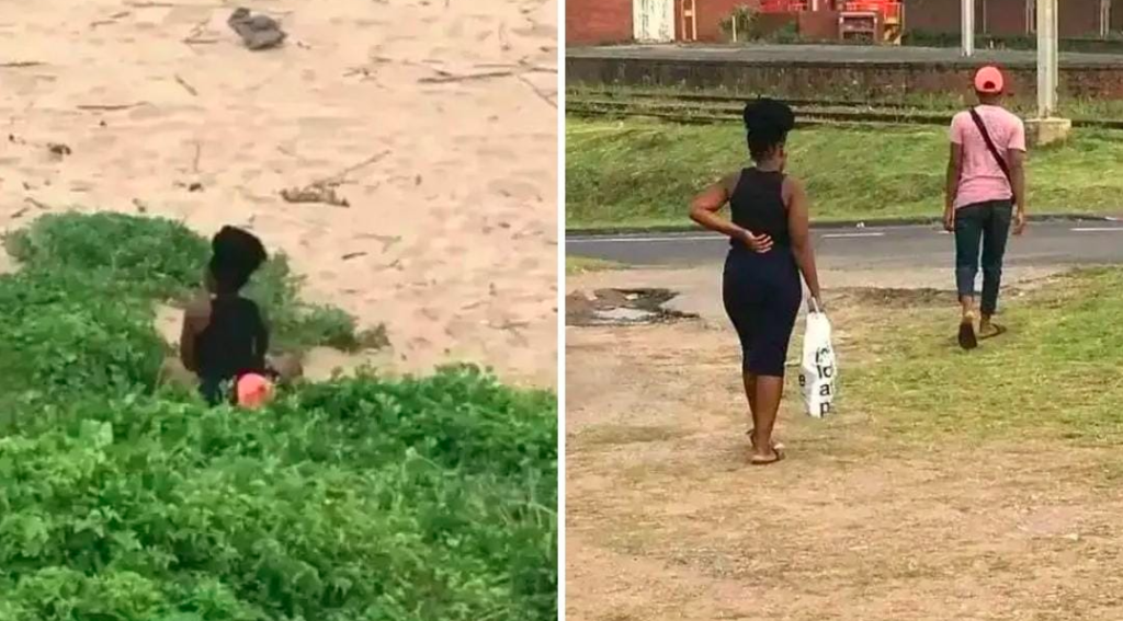Mzansi Naughty couple caught fucking on the beach