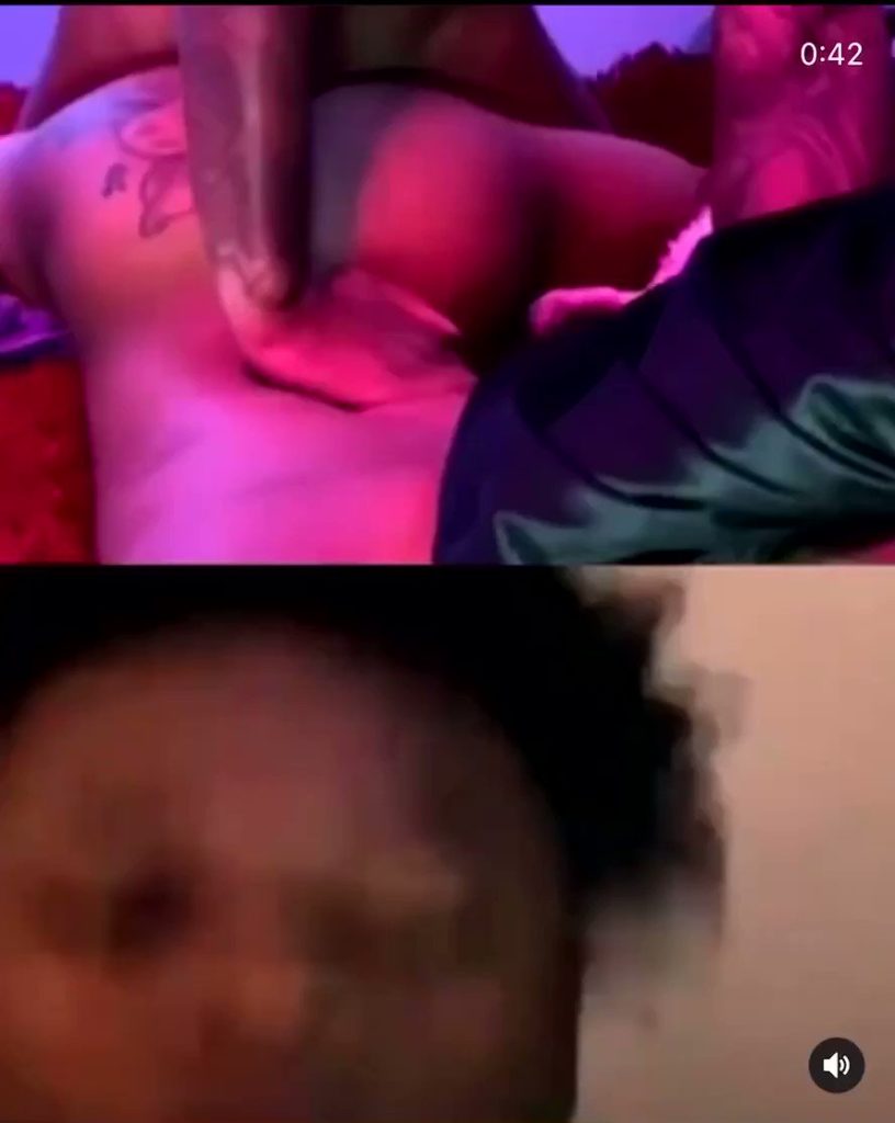 These hoes ain’t loyal! Girlfriend facetimes her boyfriend as she’s getting fucked doggystyle