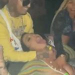 Lil Pump gets his uncircumcised dick suck as he pees on strippers mouth
