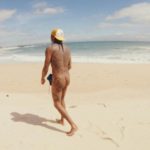 US rapper Tyga walks completely naked at a public beach 