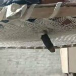 Mans on dryspell invents a way to quench his appetite by fucking a bed