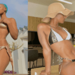 Vivian Gold Kaitetsi causes commotion as she shares her huge nyash on the gram