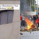 “People are demonstrating and you are there fucking?” Angry Kenyan protesters cause chaos at a guesthouse 