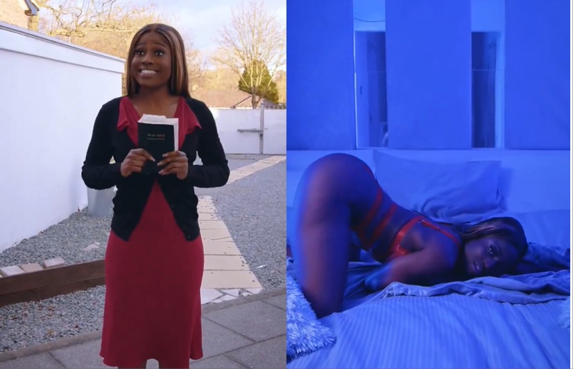 This church girl turned out to be a naughty bedroom bully 