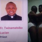 Ugandan priest Father Lucian Twinamatsiko records himself fucking plum woman in a lodging 