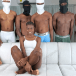Daisy Melanin with six 6 men