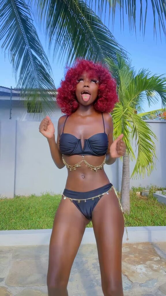 Alicia Kanini shows off her cameltoe on the gram!