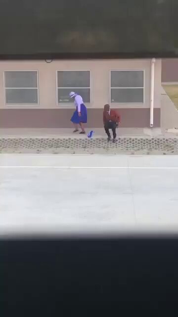 Couple caught in lewd public sex act outside church in broad daylight